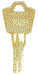 HON 102H File Cabinet Replacement Key 