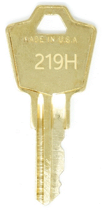 HON 219H File Cabinet Replacement Key 