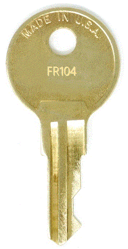 Steelcase FR104 File Cabinet Replacement Key 