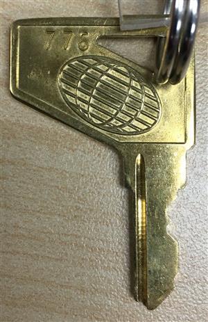 Craftsman 776 Toolbox Lock Key                                                                                                                                                                                                                                                                                                                                                                                                                                                                                      