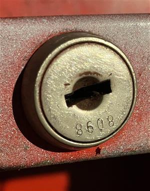 Craftsman MacTools 8098 Toolbox Lock Key                                                                                                                                                                                                                                                                                                                                                                                                                                                                            
