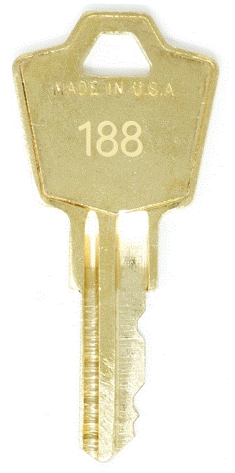 HON 188 File Cabinet Replacement Key 