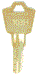 HON 103H File Cabinet Replacement Key 