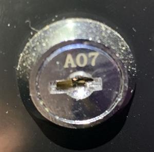 Husky A00 - A24 Toolbox Replacement Key Series