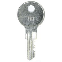 Load image into Gallery viewer, Husky T01 - T50 Toolbox Replacement Key Series
