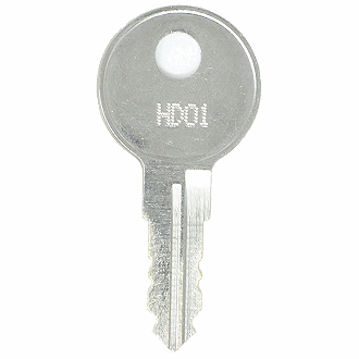 Bauer HD09 RV Replacement Key 