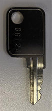 Load image into Gallery viewer, HON GG124 File Cabinet Lock Key                                                                                                                                                                                                                                                                                                                                                                                                                                                                                     

