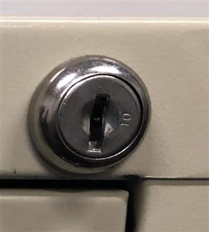 HON 10 File Cabinet Key, Taiwan                                                                                                                                                                                                                                                                                                                                                                                                                                                                                     