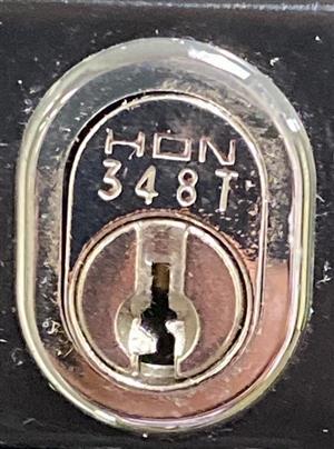 HON 348T File Cabinet Lock                                                                                                                                                                                                                                                                                                                                                                                                                                                                                          