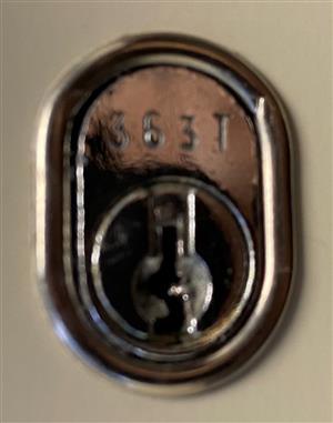 HON 363T File Cabinet Lock Key                                                                                                                                                                                                                                                                                                                                                                                                                                                                                      