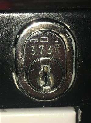 HON 373T File Cabinet Lock Key                                                                                                                                                                                                                                                                                                                                                                                                                                                                                      