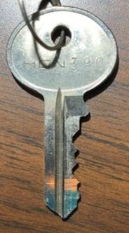 HON 390 File Cabinet Lock Key                                                                                                                                                                                                                                                                                                                                                                                                                                                                                       