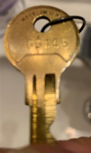 HON GG146 Lock Key                                                                                                                                                                                                                                                                                                                                                                                                                                                                                                  