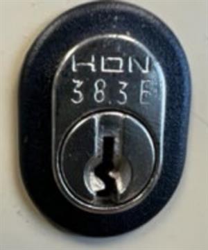 HON 383E File Cabinet Lock                                                                                                                                                                                                                                                                                                                                                                                                                                                                                          