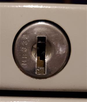 HON MB332 File Lock Key                                                                                                                                                                                                                                                                                                                                                                                                                                                                                             