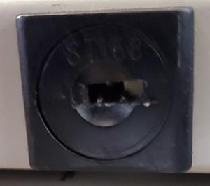 HON ST168 File Cabinet Lock Key                                                                                                                                                                                                                                                                                                                                                                                                                                                                                     