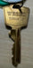 Wesko HON 383E File Cabinet Lock Key                                                                                                                                                                                                                                                                                                                                                                                                                                                                                