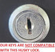 Husky-010-Lock-Not-Compatible                                                                                                                                                                                                                                                                                                                                                                                                                                                                                       