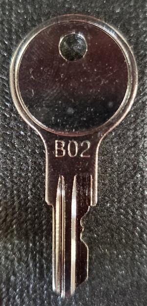 Husky B01 - B05 Toolbox Replacement Key Series