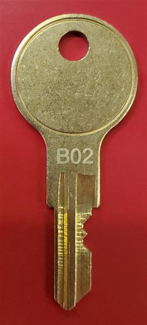 Husky B01 - B05 Toolbox Replacement Key Series