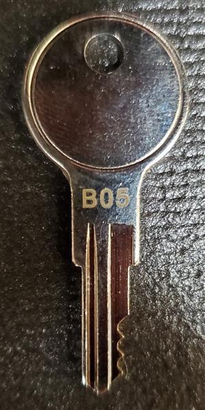 Husky B01 - B05 Toolbox Replacement Key Series