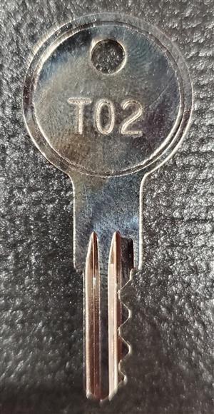 Husky T01 - T50 Toolbox Replacement Key Series