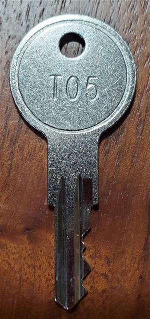 Husky T01 - T50 Toolbox Replacement Key Series