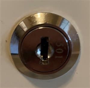 IKEA 501 PS Cabinet Lock Key                                                                                                                                                                                                                                                                                                                                                                                                                                                                                        