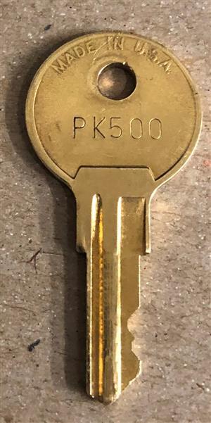 Ilco PK500 Key                                                                                                                                                                                                                                                                                                                                                                                                                                                                                                      