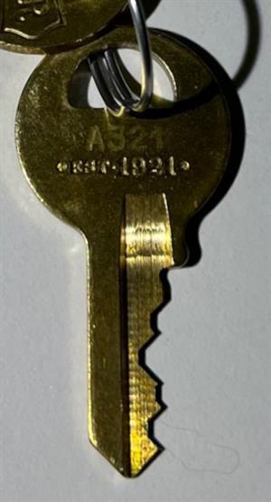 Master A321 Padlock Key                                                                                                                                                                                                                                                                                                                                                                                                                                                                                             