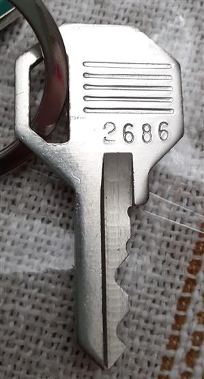 Master Lock Padlock 2686 Key                                                                                                                                                                                                                                                                                                                                                                                                                                                                                        