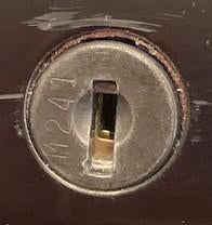 Herman Miller Meridian M241 File Lock Key                                                                                                                                                                                                                                                                                                                                                                                                                                                                           