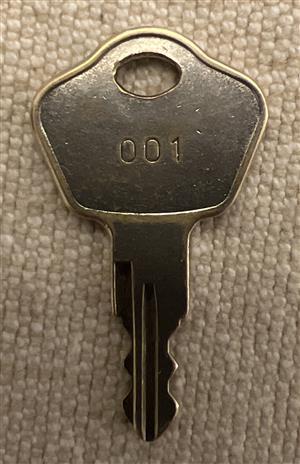 Sentry Safe 001 Safe Lock Key                                                                                                                                                                                                                                                                                                                                                                                                                                                                                       