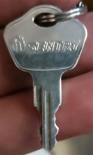 Sentry Safe 006 Key Lock                                                                                                                                                                                                                                                                                                                                                                                                                                                                                            