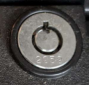 Sentry Safe 2052 Tubular Lock                                                                                                                                                                                                                                                                                                                                                                                                                                                                                       
