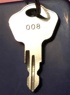 Sentry Safe 008 Key                                                                                                                                                                                                                                                                                                                                                                                                                                                                                                 