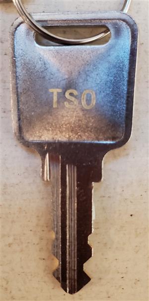 Sentry Safe TS0 Drawer Lock Key                                                                                                                                                                                                                                                                                                                                                                                                                                                                                     