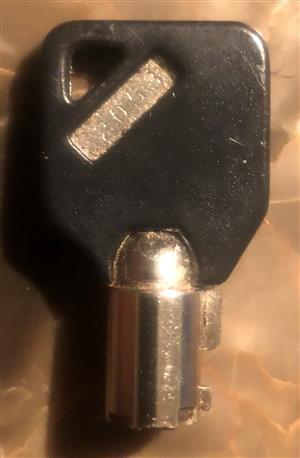 Sentry Safe 2053 Tubular Key                                                                                                                                                                                                                                                                                                                                                                                                                                                                                        
