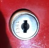 Snap On Fort 1381 Lock Key                                                                                                                                                                                                                                                                                                                                                                                                                                                                                          
