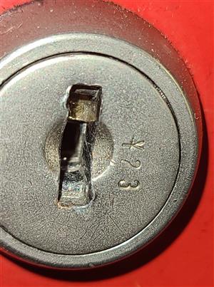 Snap-On Y23 Toolbox Lock Key                                                                                                                                                                                                                                                                                                                                                                                                                                                                                        