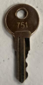 Southco CH751 [IN8 BLANK] RV Replacement Key Series