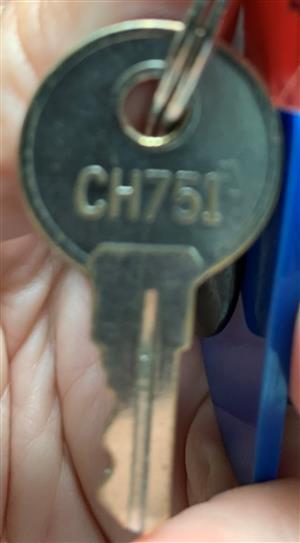 Southco CH751 [IN8 BLANK] RV Replacement Key Series