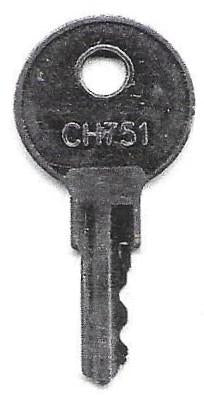 Southco CH751 [IN8 BLANK] RV Replacement Key Series