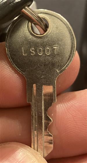 Southco LS007 RV Lock Key                                                                                                                                                                                                                                                                                                                                                                                                                                                                                           