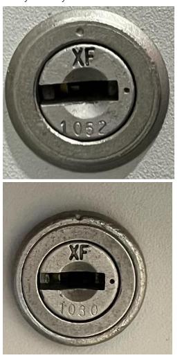 Steelcase XF1052 and XF1030 File Lock Keys                                                                                                                                                                                                                                                                                                                                                                                                                                                                          