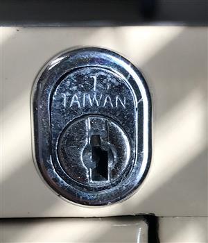 Taiwan 1 File Cabinet Lock Key                                                                                                                                                                                                                                                                                                                                                                                                                                                                                      