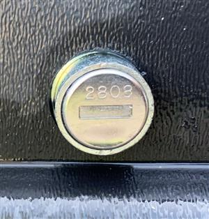 Thule Sears Cargo Roof Rack 2808 Lock Key                                                                                                                                                                                                                                                                                                                                                                                                                                                                           