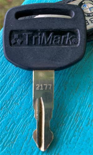 TriMark 2177 Lock Key                                                                                                                                                                                                                                                                                                                                                                                                                                                                                               