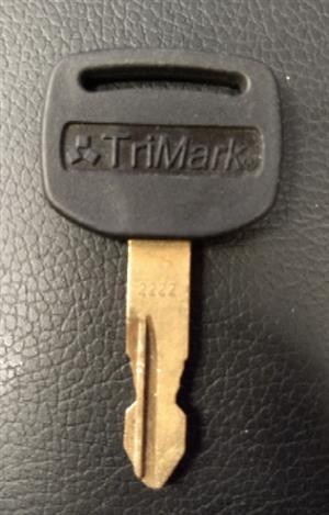 TriMark Knapheide 2222 RV Lock Key                                                                                                                                                                                                                                                                                                                                                                                                                                                                                  