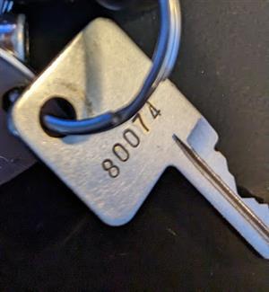 Tri-Mark 80074 RV Lock Key                                                                                                                                                                                                                                                                                                                                                                                                                                                                                          